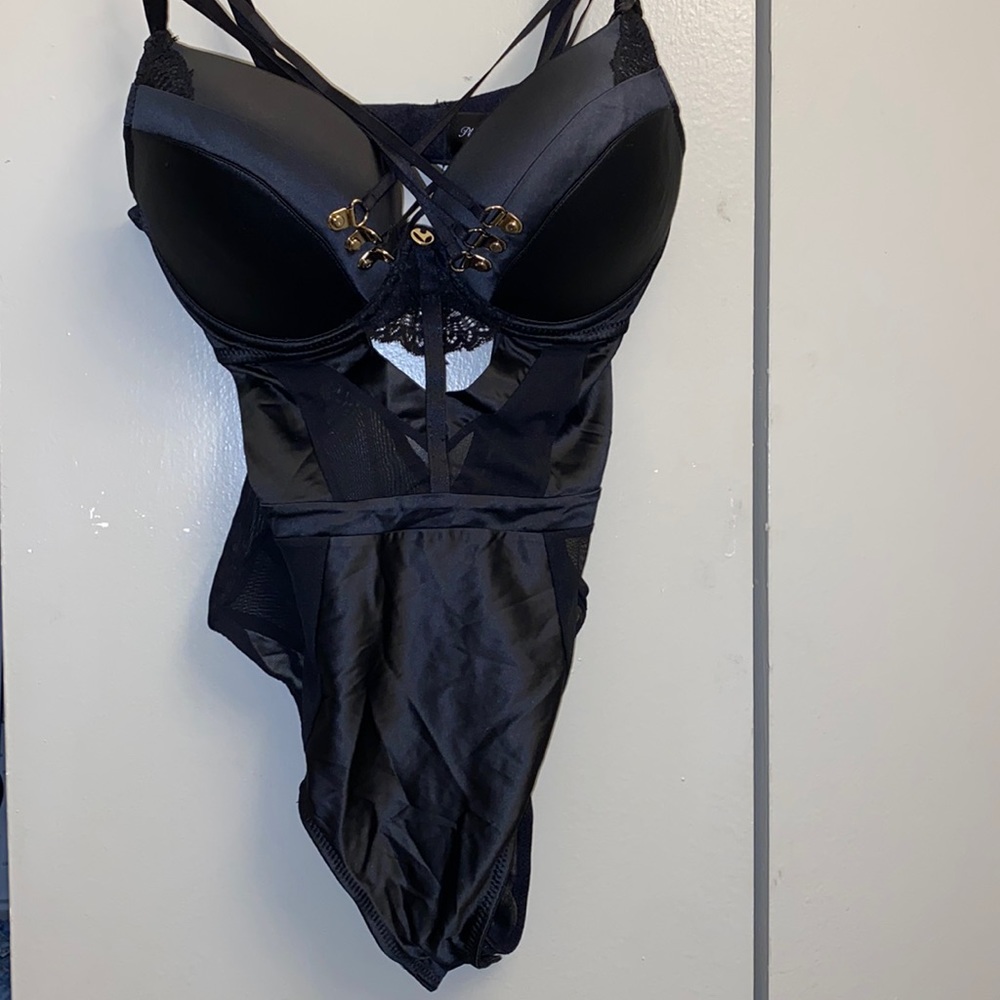 Playboy black Vivar bodysuit